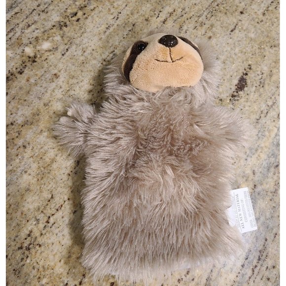 BooksAMillion Toys Sloth Hand Puppet Brown Plush Booksamillion